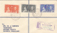 KING GEORGE VI AND QUEEN ELISABETH CORONATION, STAMPS ON REGISTERED COVER, 1937, BRITISH HONDURAS - Honduras Británica (...-1970)