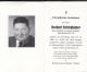 CPA FUNERALS, DEATH ANNOUNCEMENT, BLOSSOM, 2 PARTS FOLDED - Begrafenis