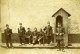 France Lille Caserne Vandamme Groupe En Uniforme Ancienne Photo Amateur 1896 - Anciennes (Av. 1900)