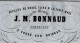 LETTRE DE VOITURE ROULAGE TRANSPORT J.M. BONNAUD  CONDE SUR NOIREAU LA FERTE MACE ET FLERS  1850 P. MONTLIEU V.SCANS - 1800 – 1899