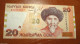 KYRGYZSTAN: REPLACEMENT Banknote 20 SOM 2002 BZ Prefix UNC RARE - Kirghizistan