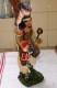 STATUE FIGURINE INDIEN QUI DANSE BELLES COULEURS ETAT NEUF 35 Cm - Autres & Non Classés