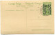 CONGO BELGE CARTE POSTALE ENTIER SURCHARGE EST AFRICAIN ALLEMAND (OCCUPATION BELGE) N°25 LE LAC KIVU VU DU MONT N´GOMA - Stamped Stationery