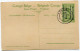 CONGO BELGE CARTE POSTALE ENTIER SURCHARGE EST AFRICAIN ALLEMAND (OCCUPATION BELGE) N°47 ENTREE DES BELGES A TABORA - Entiers Postaux