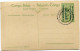 CONGO BELGE CARTE POSTALE ENTIER SURCHARGE EST AFRICAIN ALLEMAND (OCCUPATION BELGE) N°49 BAIE DE KIGOMA - Stamped Stationery