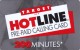 United States, LDDS WorldCom, TARGET HOTLINE PRE-PAID CALLING CARD 200 MINUTES, 2 Scans. - Altri & Non Classificati