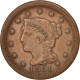 Monnaie, États-Unis, Braided Hair Cent, Cent, 1851, U.S. Mint, Philadelphie - 1840-1857: Braided Hair (Cheveux Tressés)