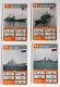 Jeu 33 Cartes MARINE USS Entreprise HMS La Fayette Navires De Guerre - Bateaux