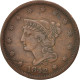 Monnaie, États-Unis, Braided Hair Cent, Cent, 1842, U.S. Mint, Philadelphie - 1840-1857: Braided Hair (Capelli Intrecciati)
