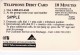 United States, SKU-23300, $5. Australian Touring Car Racing (Coke Logo)  SAMPLE, 2 Scans. - [3] Magnetic Cards