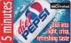 United States, USA-MCI-019, 5 Minuttes, Promotional Free Cards, Diet Pepsi, 2 Scans. - Schede Magnetiche