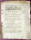 83 TOULON MARINE  DECRET POUR ACCELERER LA CONSTRUCTION DE BATEAUX A PORT LA MONTAGNE 1794 - Documents Historiques
