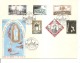 Christianisme -Apparitions De Lourdes ( 2 FDC De Monaco De 1958 à Voir) - Christentum