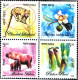 WILD LIFE & PLANTS-ERRORS-2 X SETENANT BLOCKs OF 4-FAUNA & FLORA OF THE NORTH EAST-INDIA-2006-MNH-TP-352 - Toxic Plants