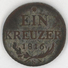 Ein Kreuzer / 1 Kreuzer - Series S - Copper Coin -  Year 1816 - Austria