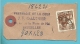 767 Op STAAL ZONDER WAARDE (Echantillon Sans Valeur) Met Stempel BRUXELLES - 1948 Export