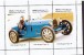 Fantasy Label History Of Cars Car Automobile Bugatti Austin Citroen 14 Small Sheets - Vignettes De Fantaisie