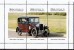 Delcampe - Fantasy Label History Of Cars Car Automobile Bugatti Austin Citroen 14 Small Sheets - Vignettes De Fantaisie