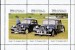 Delcampe - Fantasy Label History Of Cars Car Automobile Bugatti Austin Citroen 14 Small Sheets - Vignettes De Fantaisie