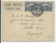 IRAK - 1929 - ENVELOPPE AIRMAIL BAGHDAD - LE CAIRE Pour LONDON - Iraq