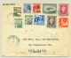 Nederlands Indië - 1948 - Marine Postkantoor Batavia - Groen / Rond Op LP-brief Naar Den Haag - Nederlands-Indië
