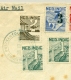 Nederlands Indië - 1948 - Marine Postkantoor Batavia - Groen / Rond Op LP-brief Naar Den Haag - Nederlands-Indië