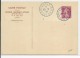 1934 - CARTE ENTIER POSTAL SEMEUSE TSC COMMEMORATIVE De GRENOBLE (ISERE) - Standard Postcards & Stamped On Demand (before 1995)