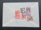 Bolivien 1939 Luftpostbeleg Correo Aero / Via LAB Condor. MiF. Marken Mit Aufdruck! Sehr Interessanter Beleg!! - Bolivien