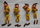 Figurines Démontables Des 4 Dalton Vintage - Figurines En Plastique