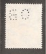 Perfin Perforé Firmenlochung Egypt Sc 145 OB Ottoman Bank - Used Stamps