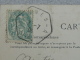 France - 7 Lettres Dont Recommandées - Cachets Hexagones De Recettes Auxiliaires Urbaines (RAU) - N° 146 Et Divers - Cachets Manuels