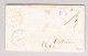 Kanada 30.10.1843 Niagara Rot Vorphila Brief Nach Simcoe Weitergeleitet  (Forwarded Langstempel) Nach Vittoria - ...-1851 Prephilately