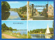 Deutschland; Plau Am See; Multibildkarte Mit Burgstrasse - Plau