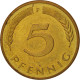 Monnaie, République Fédérale Allemande, 5 Pfennig, 1986, Stuttgart, TTB+ - 5 Pfennig