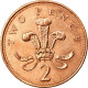 Monnaie, Grande-Bretagne, Elizabeth II, 2 Pence, 2004, TTB+, Copper Plated - 2 Pence & 2 New Pence