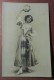 Antique Russian Photo Postcard Before 1917 LINA CAVALIERI Opera Singer Italian Costume Performance Tarantella, Drum. - Opera