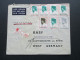 Luftpostbrief Indonesien 1965 R-Brief Registered Djakarta Dkt 2442. BASF Beratungsstelle Indosesien - Indonesien