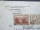 Griechenland 1939 Luftpostbrief MiF. Farben Und Chemikalien Handels Aktiengesellschaft Athanil - Cartas & Documentos