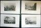 ITALIE ITALIA  10 GRAVURES ANCIENNES 1850 GENES ROME MALTA MILAN VENISE PISE NAPLES PALERME FLORENCE - Autres & Non Classés