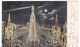 Coney Island Amusement Park New York, Luna Park At Night, C1900s Vintage Postcard - Brooklyn