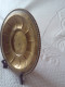 ULTRA RARE ANTIQUE 1800"S OTTOMAN PLATE COOPER WITH GOLD PLATED BULGARIA HAND MADE UNIQUE  No Other - Arte Oriental