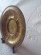 ULTRA RARE ANTIQUE 1800"S OTTOMAN PLATE COOPER WITH GOLD PLATED BULGARIA HAND MADE UNIQUE  No Other - Arte Orientale