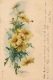 FLEURS - Jolie Carte Fantaisie Fleurs Marguerites Et Myosotis Signée CATHARINA KLEIN - Bloemen