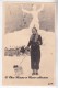 CHARLIE CHAPLIN - BONHOMME DE NEIGE - FEMME ET SON CHIEN - HIVER - CARTE PHOTO - Artistes