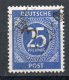 SBZ 1948: 25 Pf Zif. Blau Bez.-Aufdr. "3 Bln-Kaulsdorf" Postfr., Als FÄLSCHUNG Eingestellt; Mi.-Nr. I N  ** - Sonstige & Ohne Zuordnung