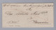 Tschech Heimat PISEK Handschriftsstempel 1846-03-21 Vorphila Brief Nach Warwaschau - ...-1918 Prephilately