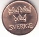 SUECIA  1972  CARL  VI  GUSTAF    5 ÖRE.COBRE.    EBC EXTREMELY FINE    CN7006 - Suecia