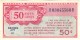 50 Cent Military Payment Certificate Series 471 - FDS UNC - 1947-1948 - Series 471