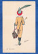 CPA Illustrée Par Xavier SAGER - Série " Les Ecourtés " - RARE - Mode Fashion Designer Chapeau Hat Bag Sac Vintage - Sager, Xavier