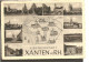 Xanten. Siegfriedstadt. Kreis-Landkarte Und 10 Bilder. Karte No.12 - Xanten